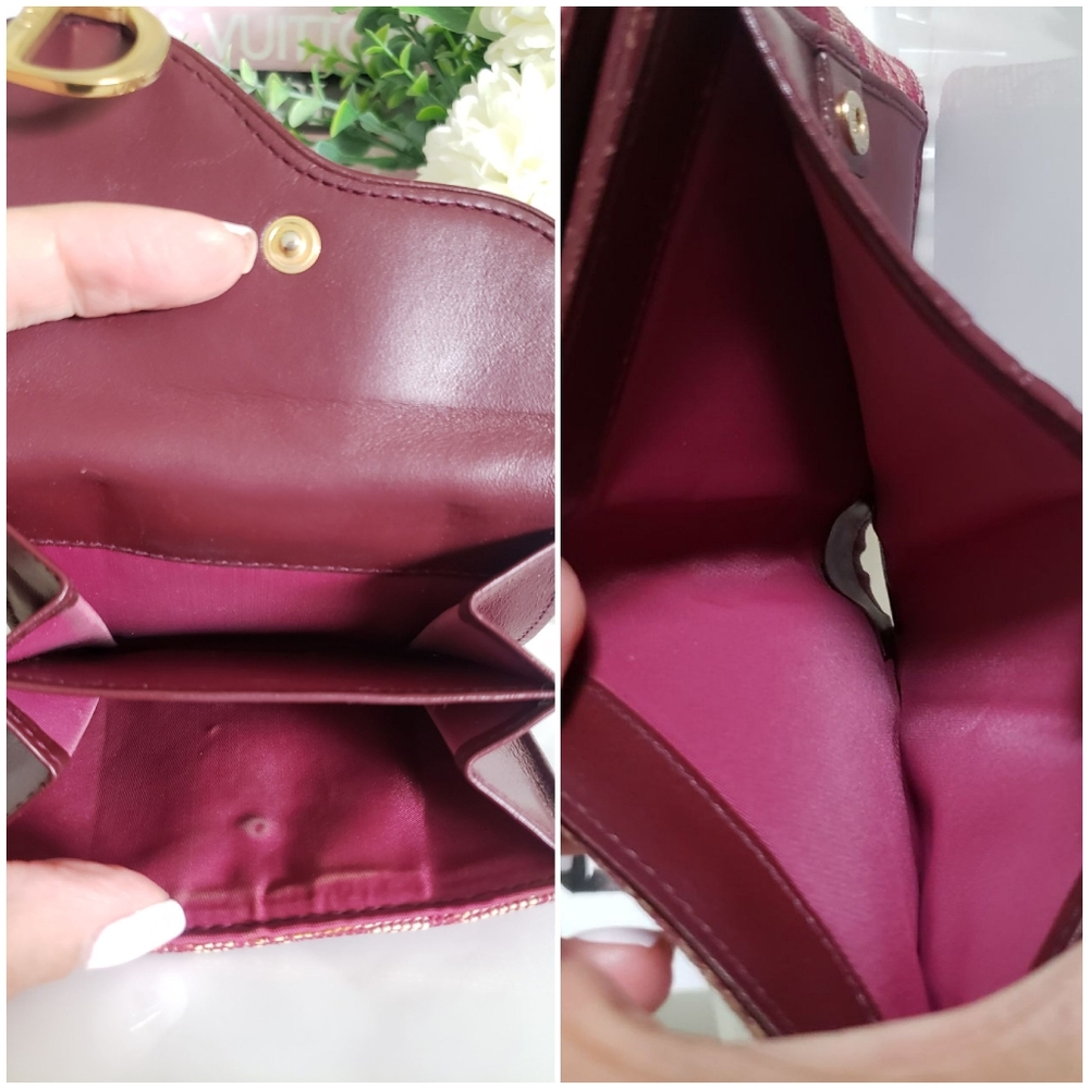 *SOLD* Authentic Pre-owned Vintage Dior Compact Saddle Wallet - Picture 7 of 13